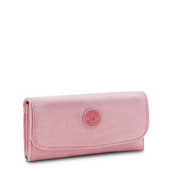 Kipling Money Land Snap Wallet Wallets Lavender Blush | AU 2192HA